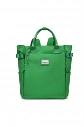 Bagacar Smart Bag 3194 Okul ve Günlük Laptop Bölmeli Sırt Çantası Yeşil - 5