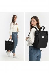 Bagacar Smart Bag 3194 Okul ve Günlük Laptop Bölmeli Sırt Çantası Vizon - 4