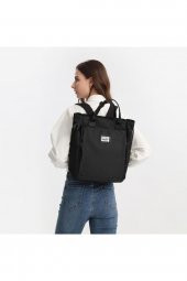 Bagacar Smart Bag 3194 Okul ve Günlük Laptop Bölmeli Sırt Çantasız Koyu Gri - 1