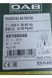 DAB Evosta2 Sirkülasyon Pompası 40-70/130 - 2