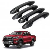 Toyota Hılux Revo 2015+2019 Kapı Kolu Kaplaması siyah thumbnail 2