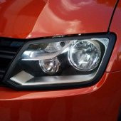 Volkswagen Amarok Far Çerçevesi Siyah Renk Sağ ve Sol Set - 1