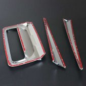 FORD RANGER T7 2015-2018  BAGAJ KİLİT ÇERÇEVESİ KROM thumbnail 2