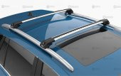 SUBARU FORESTER (SH) SUV 2008-2012 TAVAN BAGAJ APARATI ARA ATKI ALUMİNYUM RENK - 1