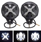 6 İNÇ MERCEKLİ SİS LAMBASI 60W X LEDLİ - 2