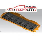 VOLKSWAGEN AMAROK MOONVİSÖR (TAVAN KEBİ) 2009 + SARI  LEDLİ (JDM) ABS PLASTİK - 2