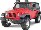 OFFROAD SİS LAMBASI 24 LED 72W  6000K BEYAZ-SARI LED LAS281 2 RENKLİ thumbnail 1