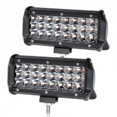 OFFROAD SİS LAMBASI 24 LED 72W  6000K BEYAZ-SARI LED LAS281 2 RENKLİ thumbnail 2