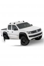 TEKNOCİTY Volkswagen Amarok 2016 + Çamurluk Dodik Takımı Abs Plastik Krom Vidasız AKS903 - 2