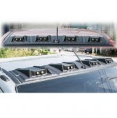 Mitsubishi l 200 2019 + tavan kebi -moonvisör turuncu led - 1