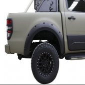 FORD RANGER T7 2015-  2019 +  ÇAMURLUK KAPLAMA -DODİK TAKIMI KROM CIVATALI TİP - 2