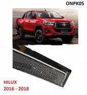 TOYOTA HILUX 2015+2019 CAM RUZGARLIĞI KARBON GÖRÜNÜMLÜ - 1