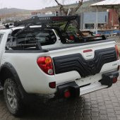 CAPPAFE MITSUBISHI L200 2007-2015 BAGAJ KAPAĞI DODİK-BAGAJ KAPAK KAPLAMASI - 3