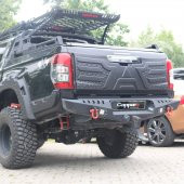 Mitsubishi L200 2019- Yarasa Yan Kapı Kaplama- Cam Altı Kaplama - 2
