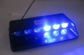 CAM İÇİ ÇAKAR LAMBA 6Lİ MAVİ KIRMIZI STROBE - 2