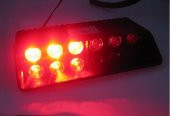 CAM İÇİ ÇAKAR LAMBA 6Lİ MAVİ KIRMIZI STROBE - 3