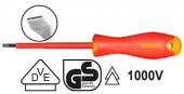 İngco Endüstriyel Yaltımlı Düz Tornavida5.5X125mm HISD815125 - 1