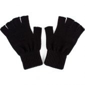 Tudors Siyah Parmaksız Erkek Eldiven - 1