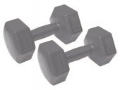 Busso CMT-40 Köşeli Plastik Dambıl Set (4 kg*2 Adet) - 1