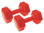 Busso CMT-20 Köşeli Plastik Dambıl Set - 1