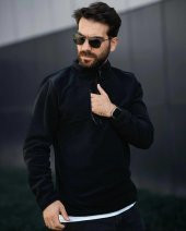 Yarım Fermuar Polar - 1