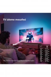 Philips 50PUS8808 50" 127 Ekran Uydu Alıcılı 4K Ultra HD Smart Ambilight LED TV - 12