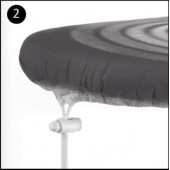 (HEDİYELİ)Gercella Premium XL ÜTÜMASASI KILIF ÖRTÜSÜ BEZİ (1AD.KORUYUCU FİLE ÜTÜLEME PEDİ HEDİYELİ) - 3