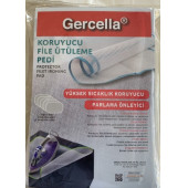 GERCELLA(5 AD)KORUYUCU FİLE ÜTÜLEME PEDİ YANMAZ YAPIŞMAZ ( Ütümasası kılıfı örtüsü bezi ) - 3