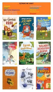 Genç Timaş 2. ve 3. Sınıf Hikaye Seti 9 Kitap (Faruk + Yaşam Dedektifi + Bir Varlıkmış Bir Yoklukmuş + Büyükbabamın Kocaman Denizi + Yitik Hazine Peşinde + Bay Tekir ve Onun Tuhaf Kuralları + Bir Günlük Kral + Eyvah Kayboldum - 1