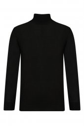 Desenli Balıkçı Yaka Erkek Triko Kazak - 3