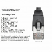 TCSMCNAM3M002P Schneider PLC Programlama Kablosu  ATV VFD LXM Servo Serisi ATV12 ATV312 ATV32 ATV61 ATV71 LXM26 LXM28 - 7