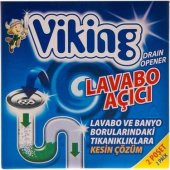 Viking Lavabo Açıcı 2 Li Paket 50 Gr - 6 Adet - 1