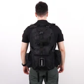 42 lt Siyah Taktik Outdoor Sırt Çantası - 1