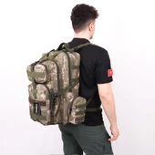42 lt TSK Kamuflaj  Taktik Outdoor Sırt Çantası - 2