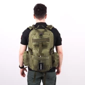 42 lt Haki Taktik Outdoor Sırt Çantası - 1