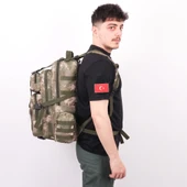 42 lt TSK Kamuflaj  Taktik Outdoor Sırt Çantası - 3
