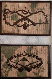 Jandarma Komando Komando Ve İç Güvenlik Brovesi 3D Plastik Akıncı Askeri Malzeme thumbnail 3