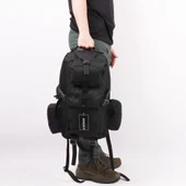 42 lt Siyah Taktik Outdoor Sırt Çantası - 8