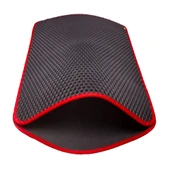 Cattie Altıgen Kum Toplayıcı Fonksiyonel Kedi Paspası Kırmızı 37*50 cm - 6