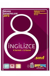 8. Sınıf İngilizce Branş Denemeleri - Süpersonik Yayınları - 1