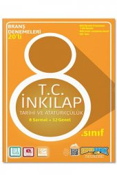 8. Sınıf T.C. İnkılap Tarihi ve Atatürkçülük Branş Denemeleri - Süpersonik Yayınları - 1
