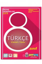 8. Sınıf Türkçe Branş Denemeleri - Süpersonik Yayınları - 1