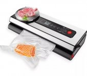 25X35 Tırtıklı 1 KG Gofrajlı 90 Mikron Ev Tipi Gıda Vakum Poşeti Torbası Bpa İçermez - 3