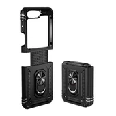 Galaxy Z Flip 5 Kılıf Yüzüklü Standlı Manyetikli Armor Zırh thumbnail 8