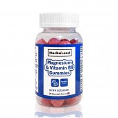 Herbaland Gummies Magnezyum ve Vitamin B6 60 Çiğnenebilir Form - 1