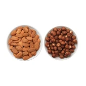 OnlineÇiftçi Çiğ Girsun Fındık 1KG + Çiğ Yerli Badem 1KG - 3