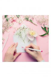 Mektup Zarfı Silikonlu 114x162 Mm 50 Adet 1 Paket Artlantis Cırtlı Beyaz Zarf Takı Zarfı Düğün Para Zarfı - 3