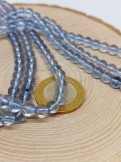 Topaz Taşı YARIM Dizi 6mm (18cm uzunluğundadır) thumbnail 1