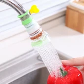 Tasarruflu Musluk Başlığı Su Tasarruflu Hareket Edebilir Banyo Mutfak - 2
