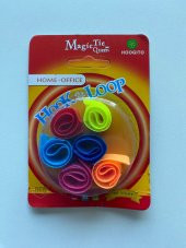 6'lı Cırt Bantlı Kablo Düzenleyici Kablo Toparlayıcı thumbnail 1